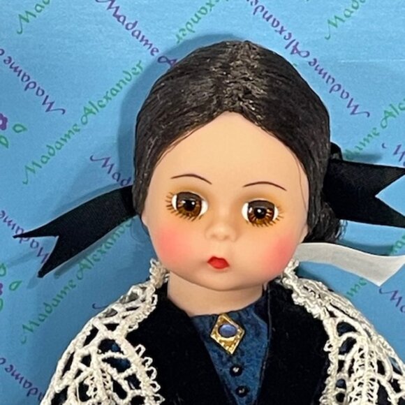 Rare Madame Alexander restrung 8" Mrs. O'Hara doll new in box - Picture 2 of 9